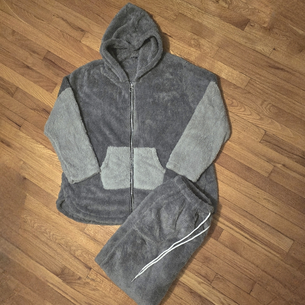 Fleece Lounge Set Sz 2X NWOT